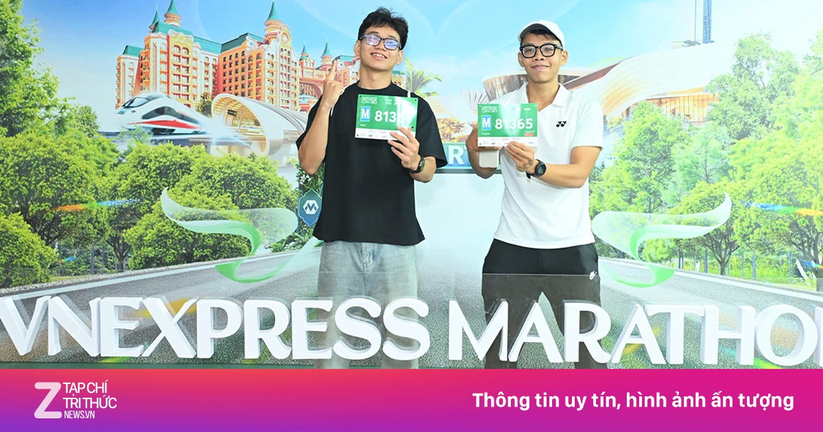 Không khí hân hoan trước giải marathon tại 'thiên đường xanh' Cần Giờ