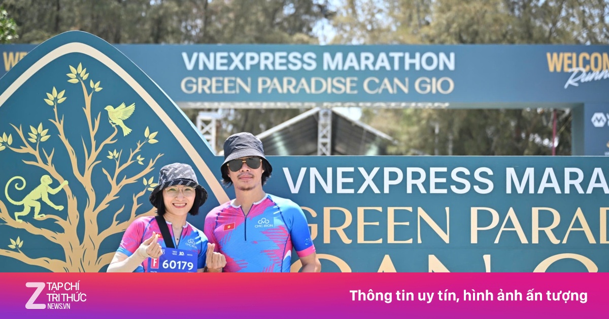 Ngày nhận BIB Green Marathon Cần Giờ rộn ràng không khí lễ hội