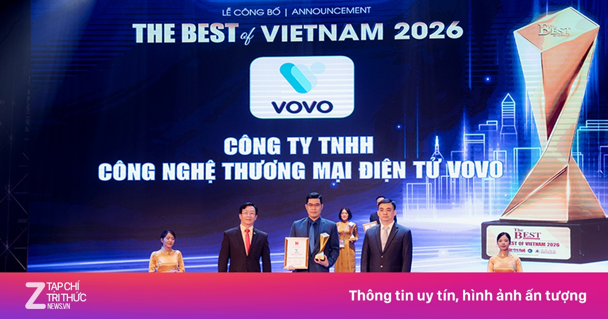 Vovo nhận giải thưởng doanh nghiệp đổi mới và sáng tạo