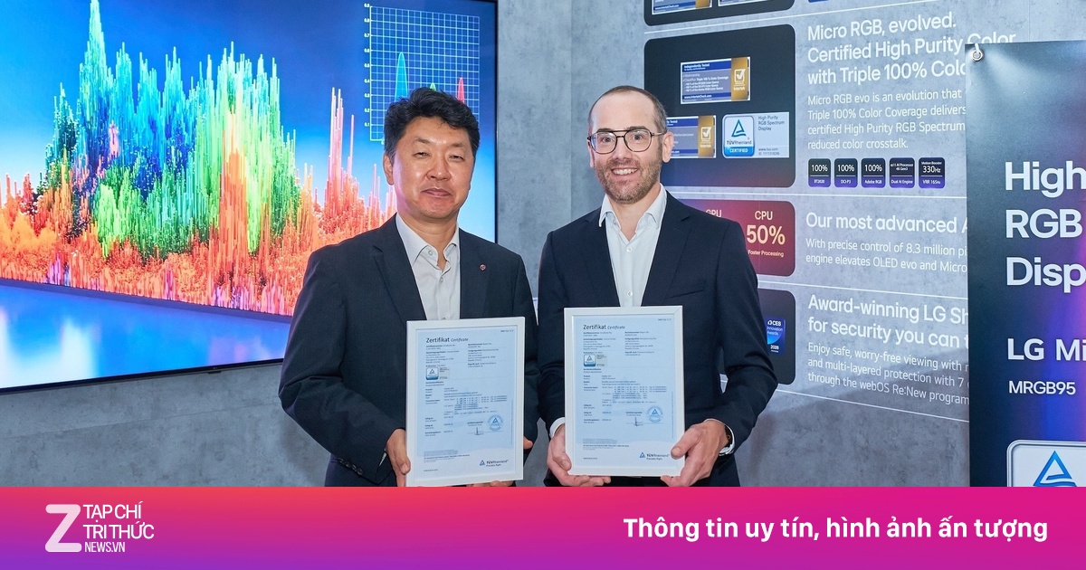LG hoàn thiện dải TV RGB evo 2026, nâng chuẩn màu cho màn LCD cao cấp