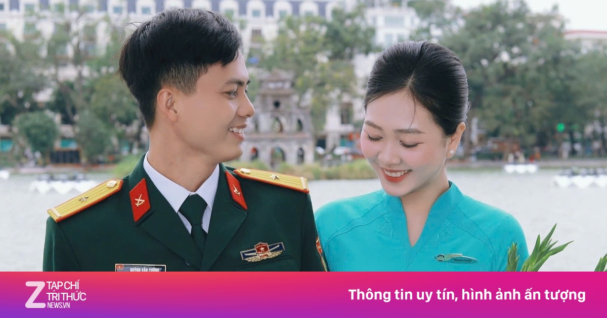Nữ tiếp viên hàng không yêu anh bộ đội, một năm gặp nhau 2 lần