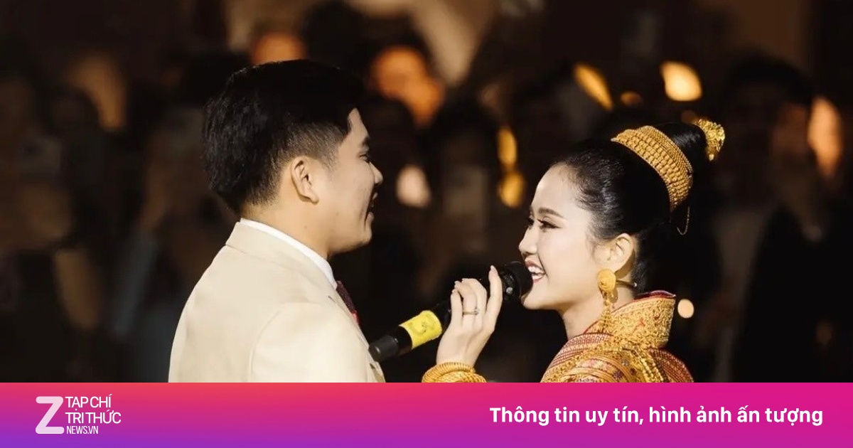 Cô dâu lao hát tiếng Việt trong lễ cưới gây sốt mạng xã hội
