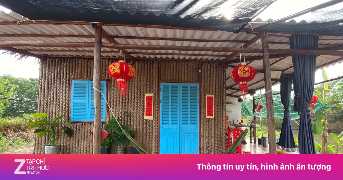 Rời TP.HCM sau 10 năm sinh sống, vợ chồng trẻ về quê dựng nhà lá
