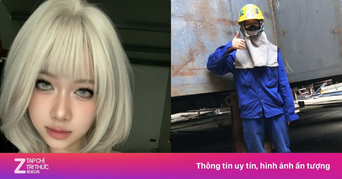 Cô gái 23 tuổi làm nghề đóng tàu, vẻ ngoài cá tính gây bất ngờ