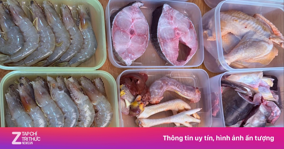 Mẹ trẻ TP.HCM đi chợ 2 triệu/tuần, cấp đông thực phẩm ăn cả tuần