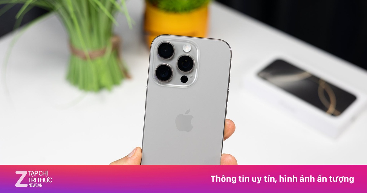Đại lý giảm mạnh tay, giá iPhone 16 Pro lập đáy