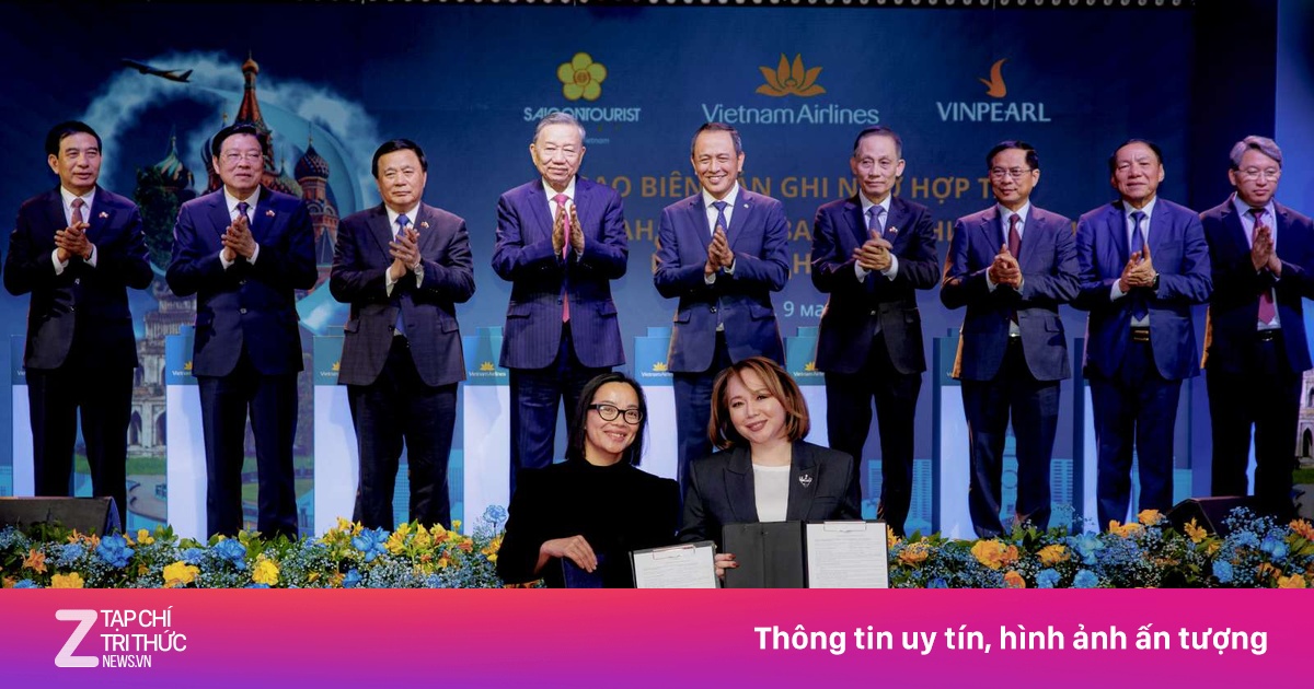 Vinpearl ký kết hợp tác với 4 hãng lữ hành hàng đầu Liên bang Nga