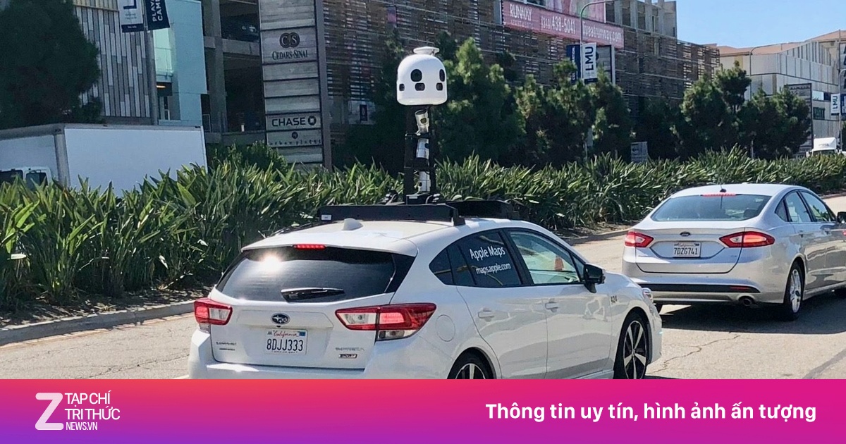 Apple Maps dùng xe chụp ảnh để làm gì? | Znews.vn
