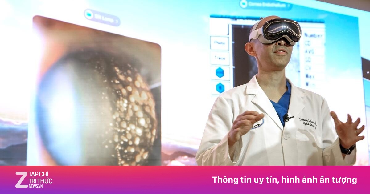 Vision Pro Lab Công dụng bất ngờ của Vision Pro | Znews.vn
