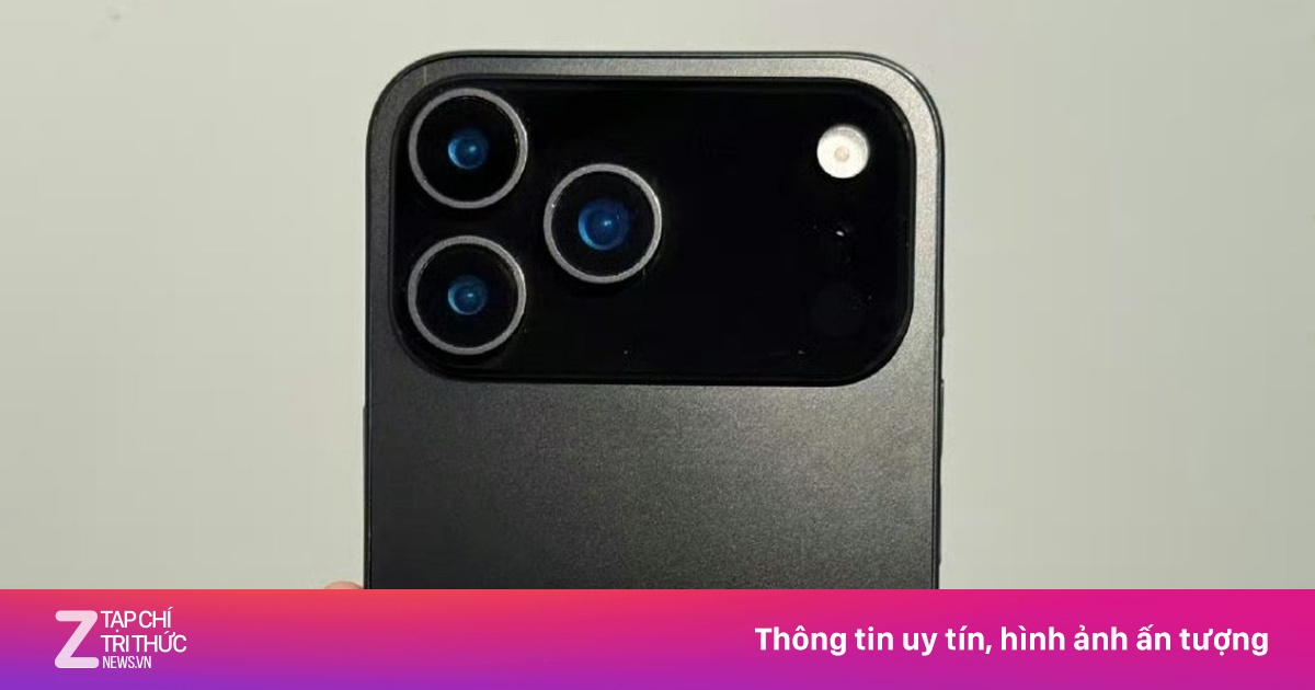 Hình ảnh mới nhất của iPhone 17 Pro