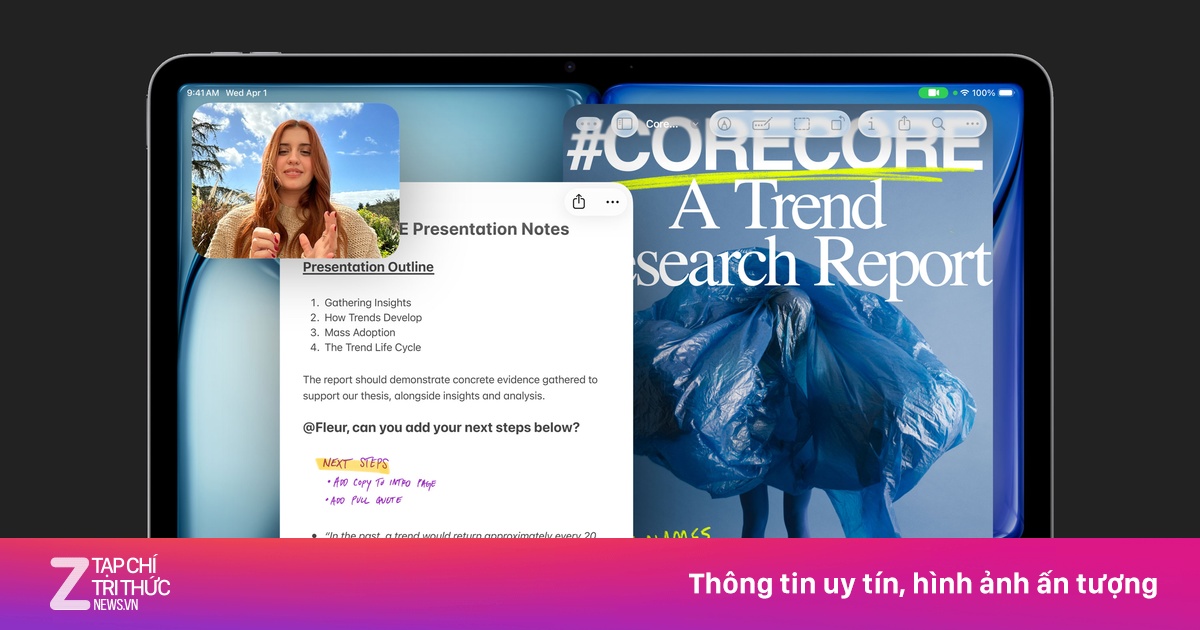 iPad Air được nâng cấp