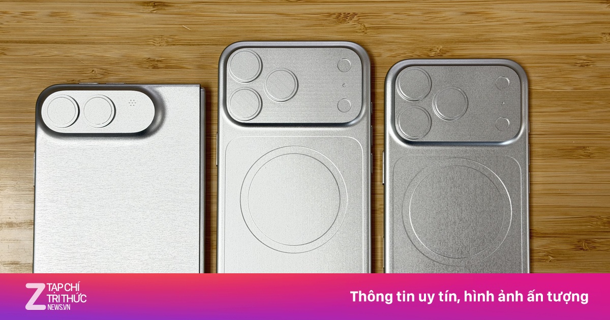 Hình ảnh mới của iPhone gập
