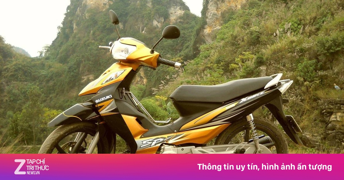 Mẫu xe máy gần 20 năm tuổi của Suzuki tương thích xăng E10