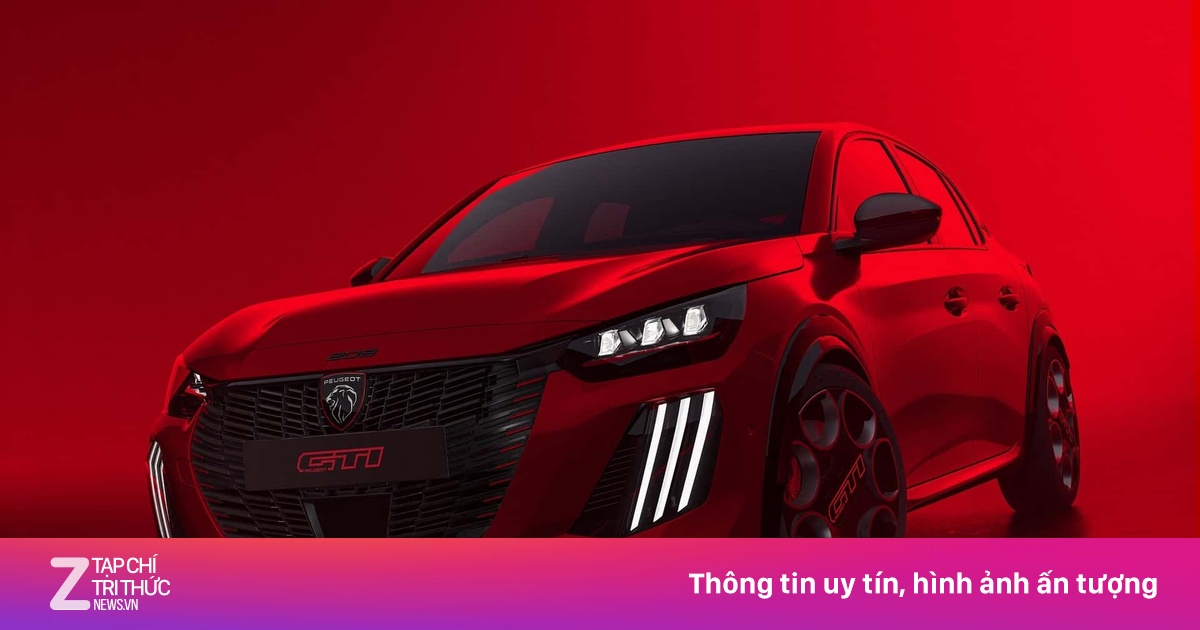 Peugeot ra mắt E-208 GTi - phiên bản điện hóa của huyền thoại hothatch