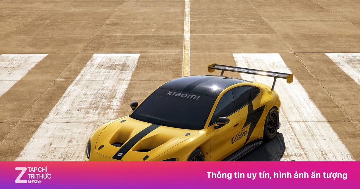 Phần 'lỗ mũi' trên nắp ca-pô Xiaomi SU7 Ultra không còn vô dụng