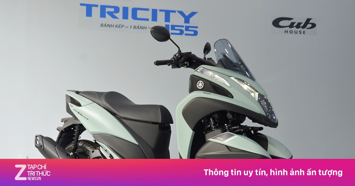 Chi tiết Yamaha Tricity 155 - xe ga bánh kép, trang bị cả 'phanh tay'