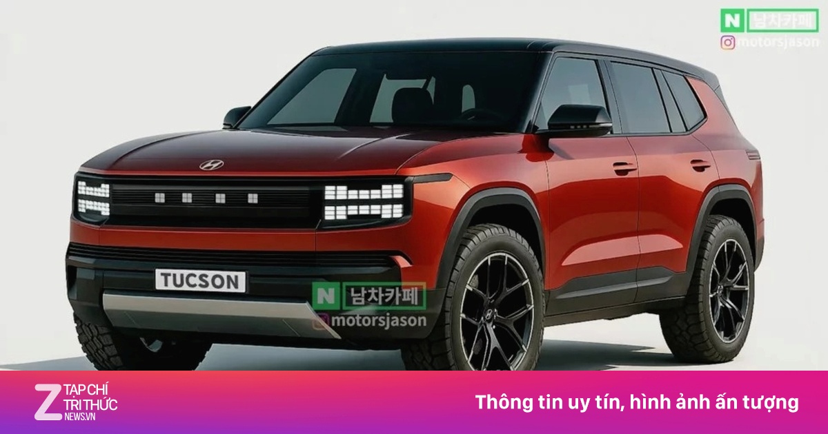 Hyundai Tucson 2026 đổi ngoại thất giống Land Rover, chỉ có bản hybrid