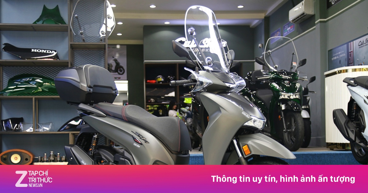 Cận cảnh Honda SH350i bản Italy - nhập tư nhân, chưa chốt giá bán