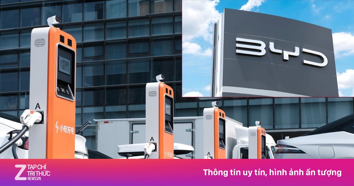 Kế hoạch xây 15.000 trạm sạc siêu nhanh của BYD