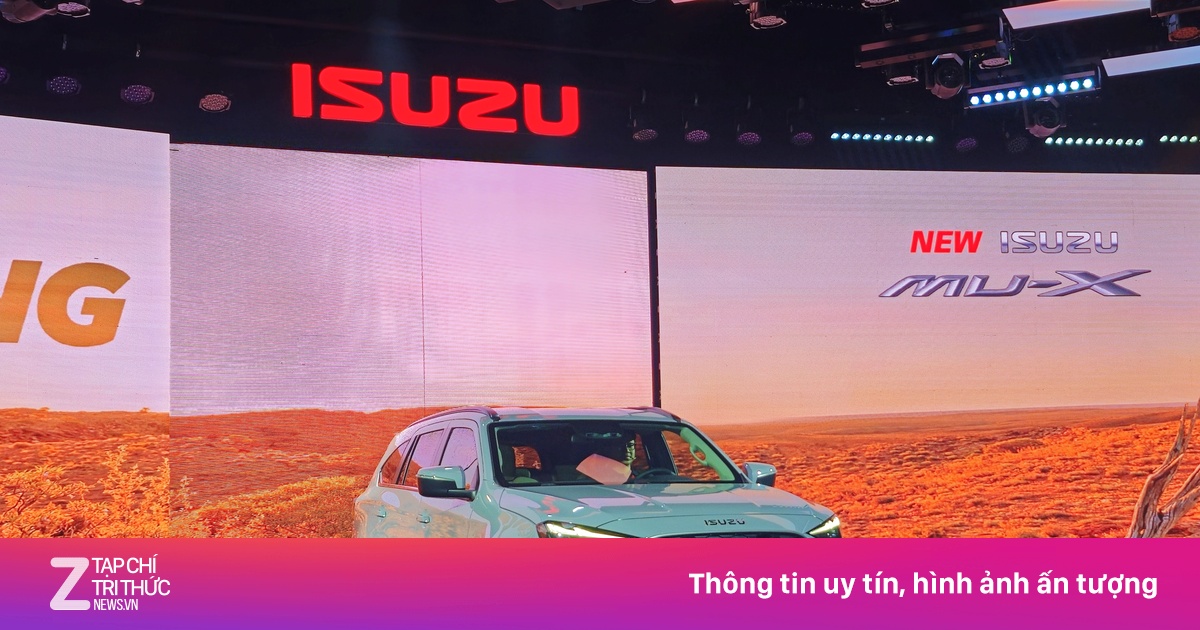 Isuzu mu-X 2025 ra mắt khách Việt, giá cao nhất gần 1,27 tỷ đồng