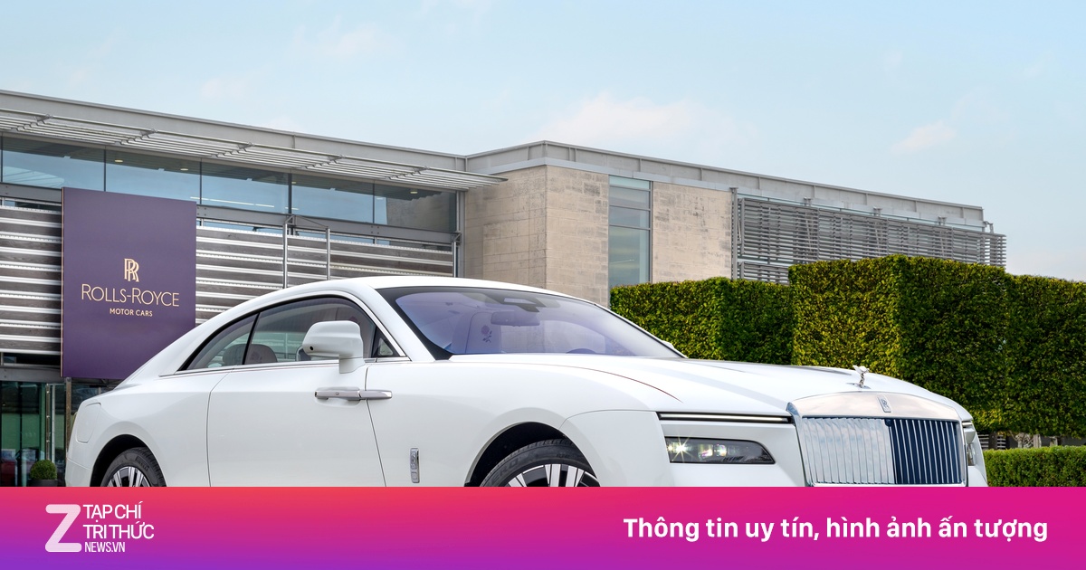 Rolls-Royce Spectre Rose - xe điện siêu sang lấy cảm hứng hoa hồng Anh