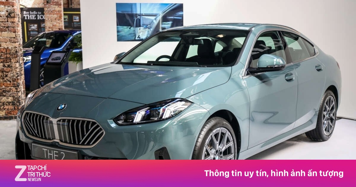 BMW 2 Series Gran Coupe thế hệ mới ra mắt - đầu xe gây chú ý