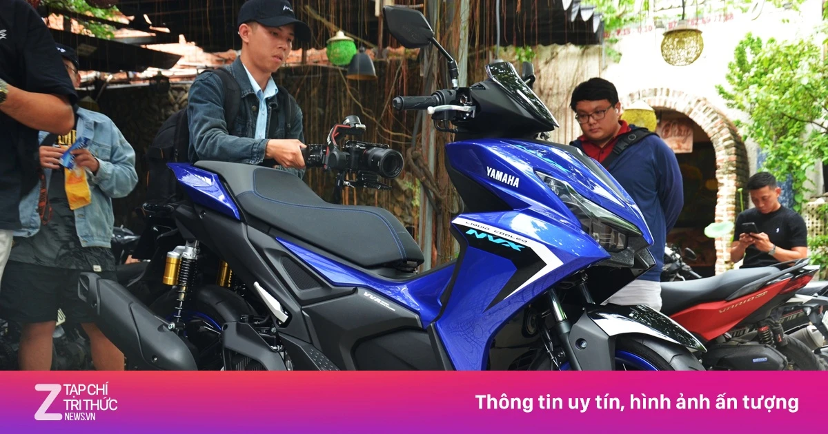 Cận cảnh Yamaha NVX 155 mới - chờ giá cạnh tranh Honda Air Blade