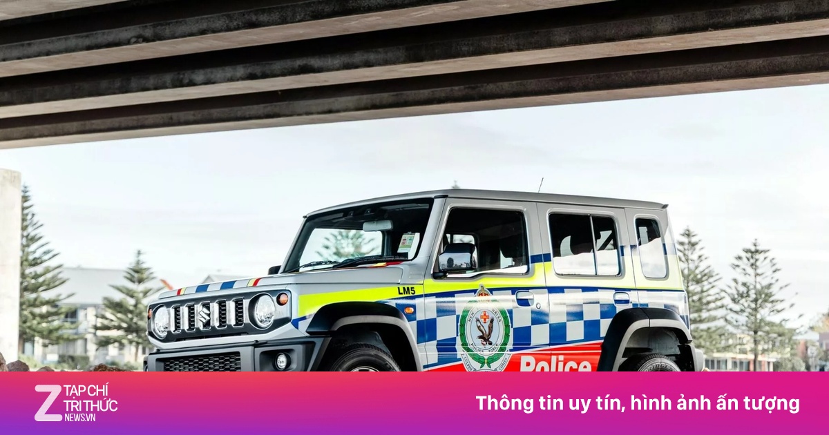 Suzuki Jimny làm xe cảnh sát
