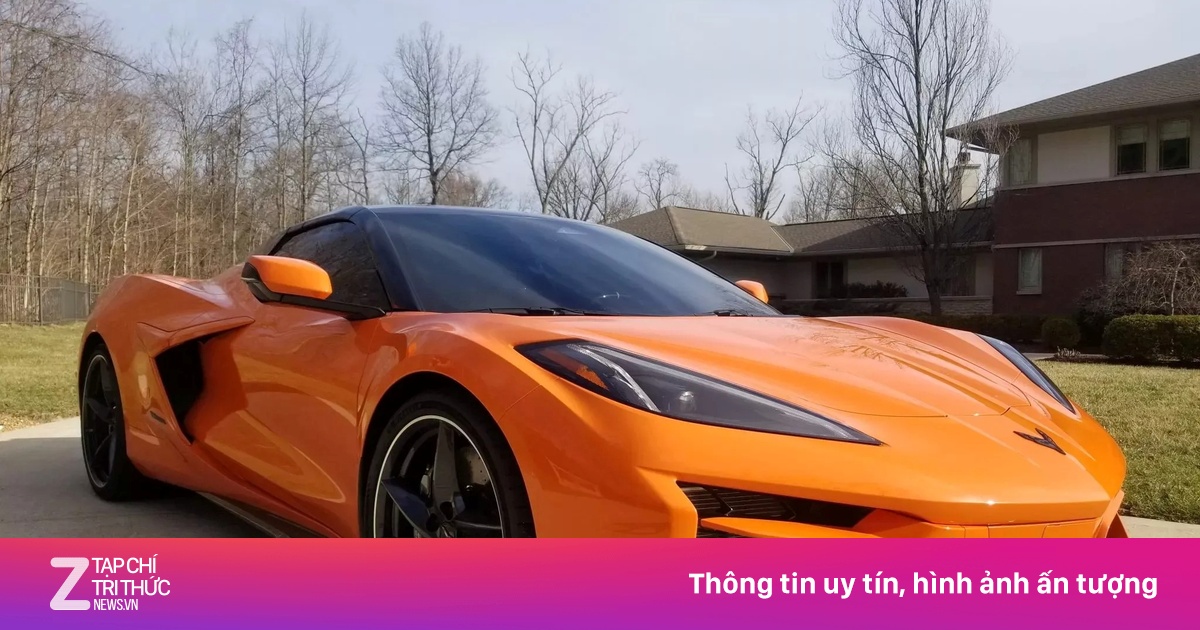 Chiếc Chevrolet Corvette E-Ray mất 25% giá trị chỉ sau 180 km