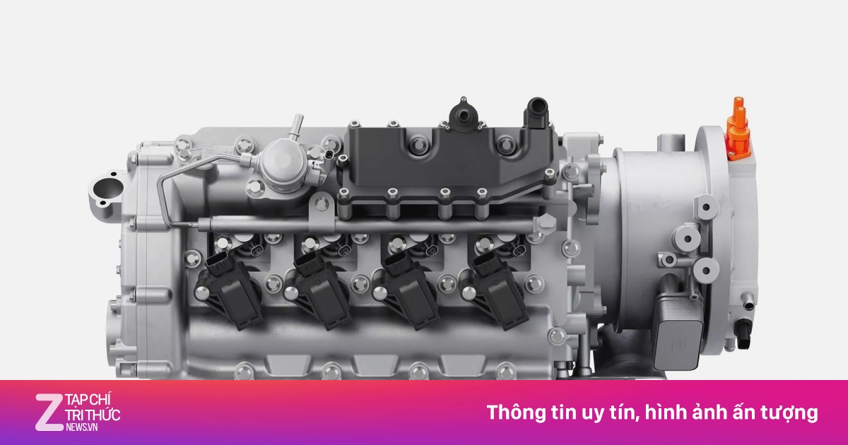 Động cơ xăng gọn như vali, đặt vừa cốp ôtô điện