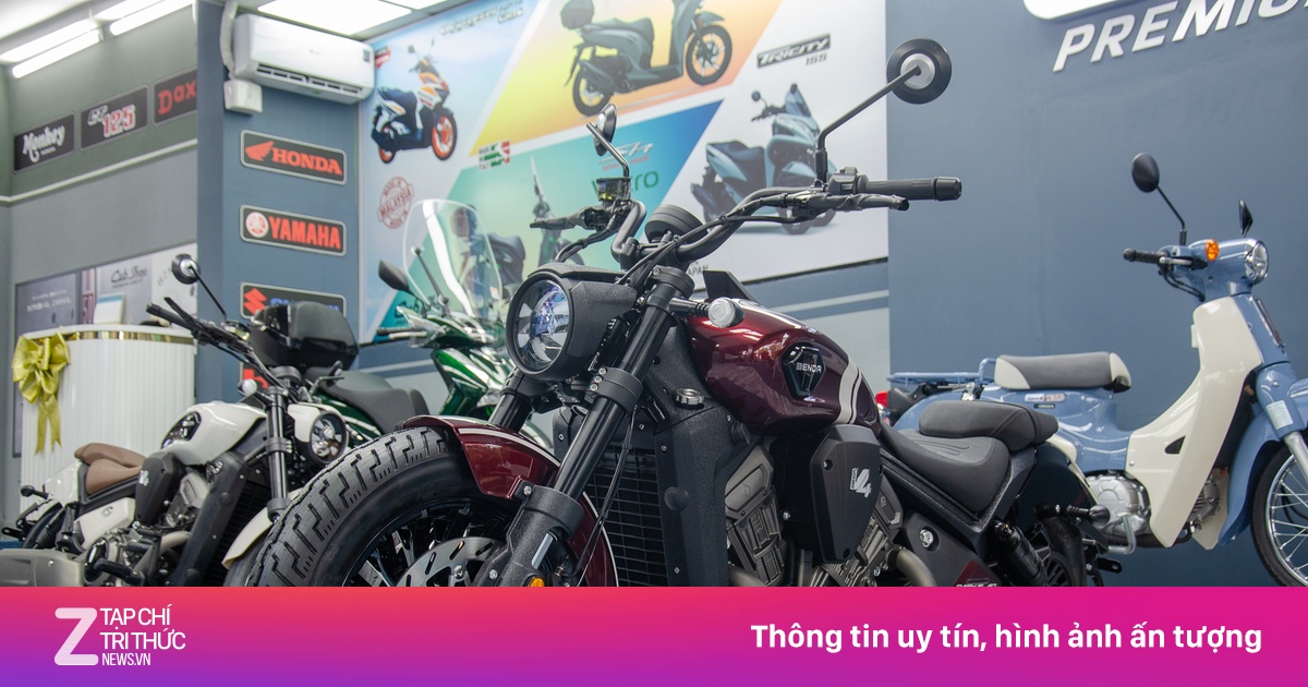 Chi tiết Benda Dark Flag 500 Commander - môtô 500 cc có treo khí nén