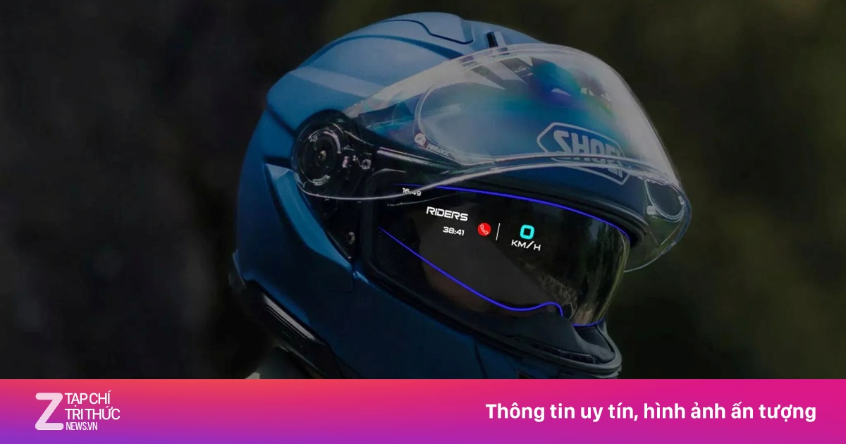 Mũ bảo hiểm kiểu Iron Man cho người điều khiển môtô