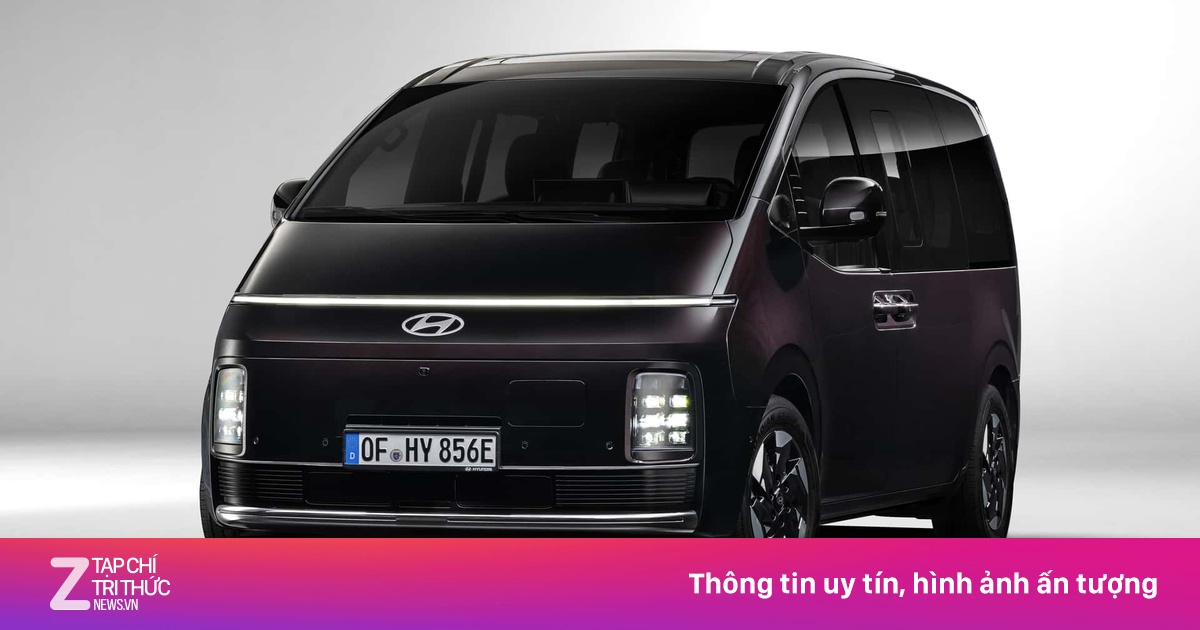 'Xe chở tiền' Hyundai Staria có bản thuần điện