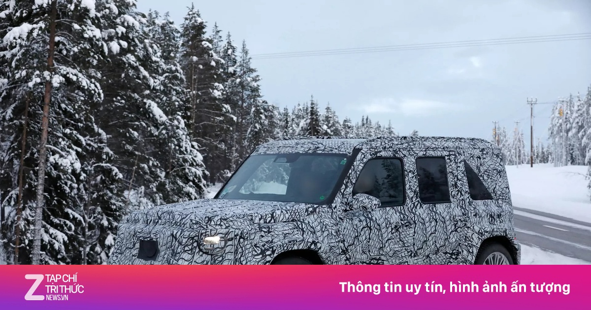 Lộ ảnh chạy thử của 'tiểu G-Class' - là xe điện, có thể thêm bản xăng