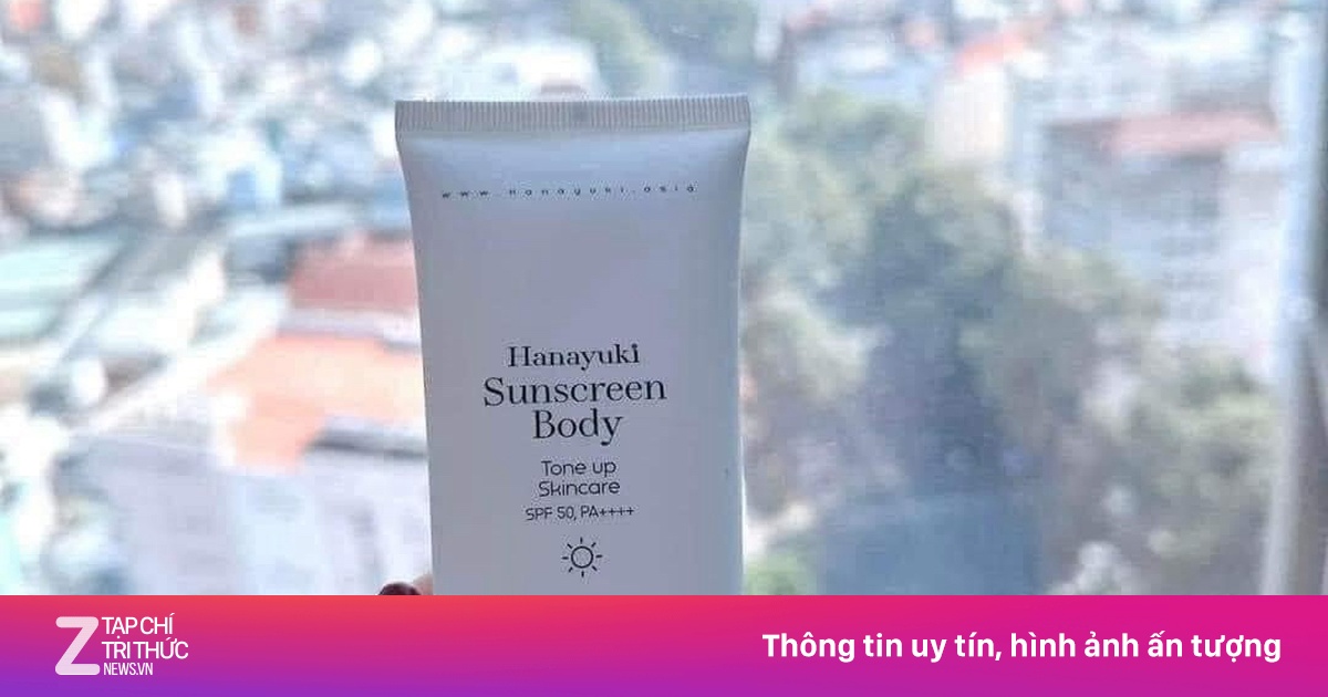Kem chống nắng của công ty chồng Đoàn Di Băng bị buộc thu hồi