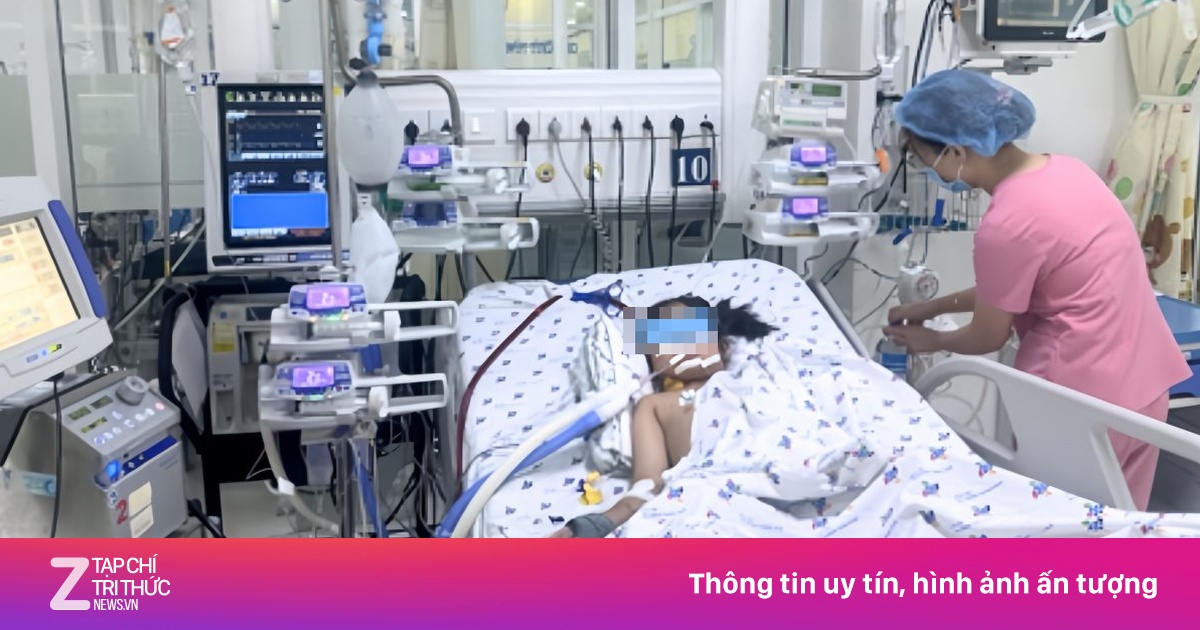 Bé gái 8 tuổi suy đa cơ quan vì viêm phổi nặng
