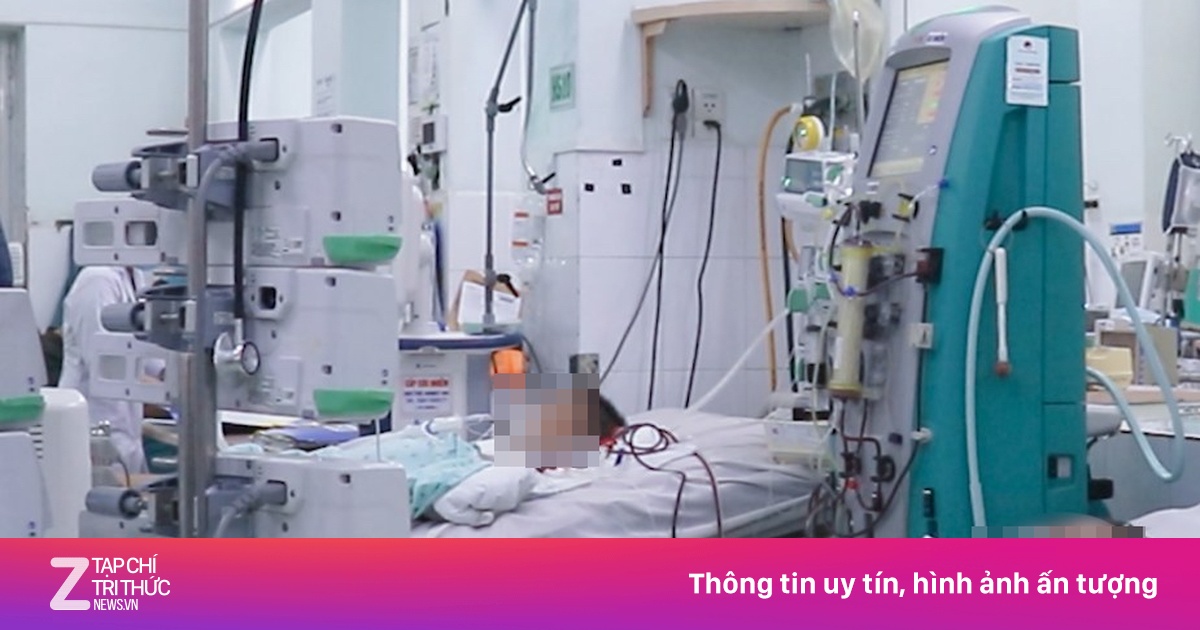 Hai trẻ sốc nặng vì sốt xuất huyết, men gan tăng gấp 100 lần