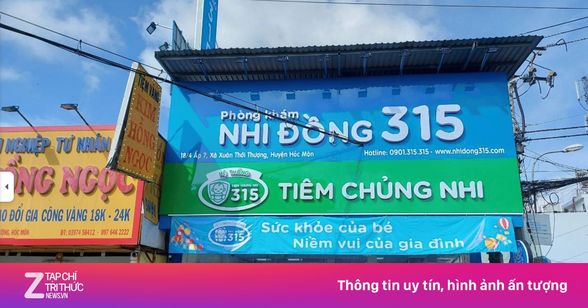 Phòng khám Nhi Đồng 315 bị xử phạt