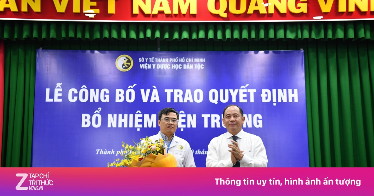 Chánh thanh tra Sở Y tế TPHCM làm giám đốc Viện Y dược học dân tộc