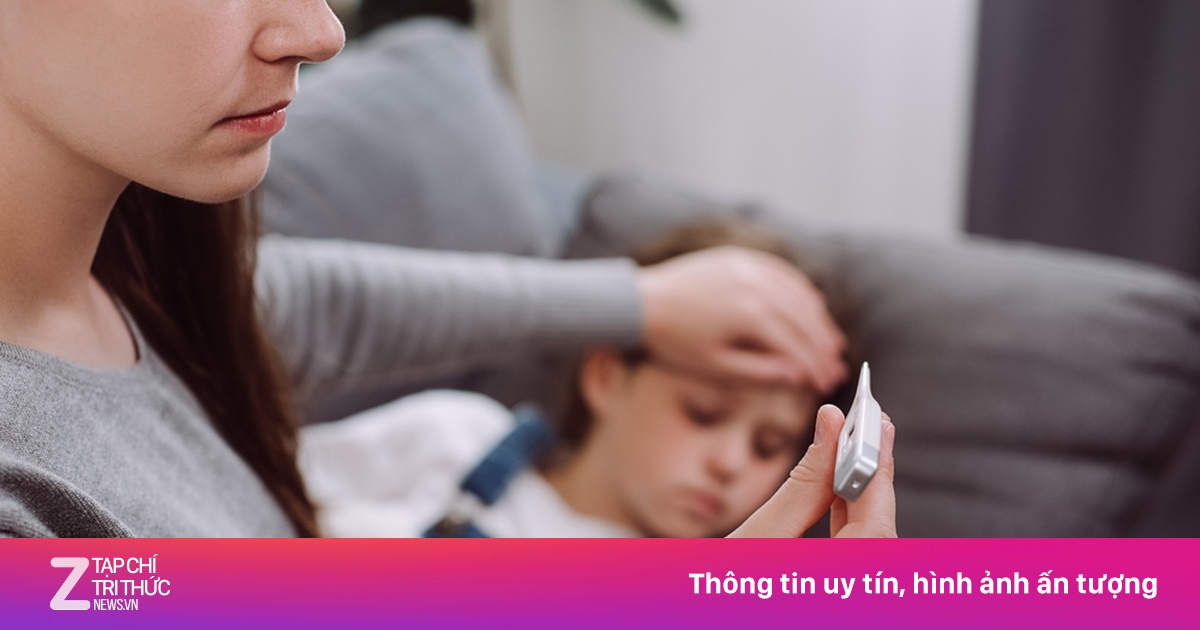 Sốt cao ở trẻ không đơn giản là phản ứng bình thường của cơ thể