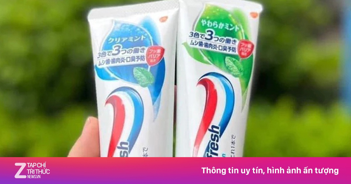 Bộ Y tế thu hồi toàn quốc 2 loại kem đánh răng