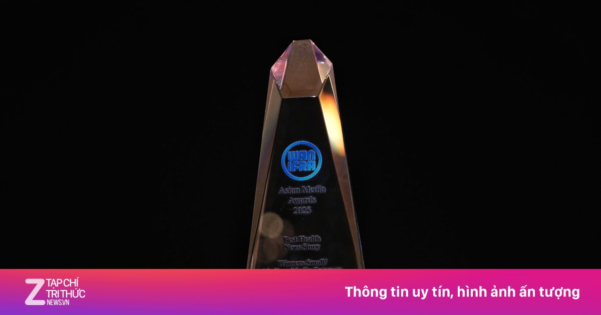 Tri Thức - Znews lần thứ 9 nhận giải báo chí quốc tế của WAN-IFRA