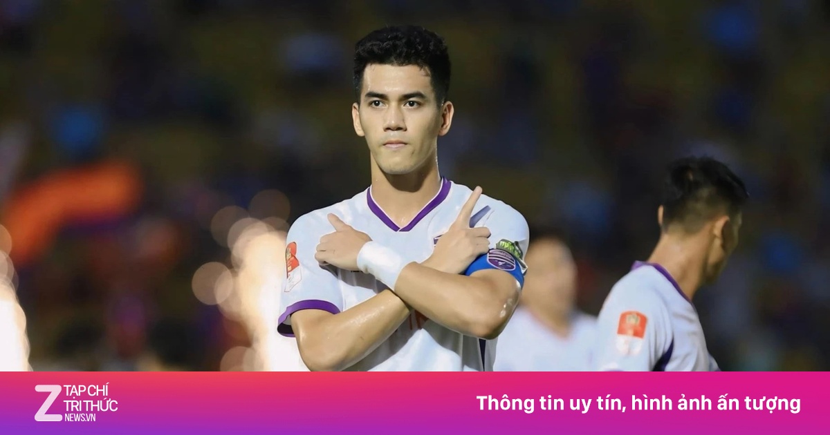 Tiến Linh hụt danh hiệu Vua phá lưới V.League 2024/25 phút chót