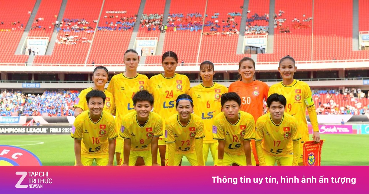 CLB nữ TP.HCM vào thẳng vòng bảng giải bóng đá nữ CLB châu Á 2025/26