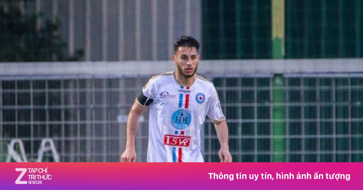 Trung vệ Việt kiều Mouillon vào tầm ngắm CLB CAHN và Ninh Bình
