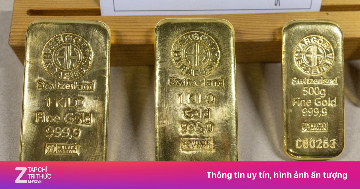 Giá vàng thế giới phục hồi sau khi chạm đáy