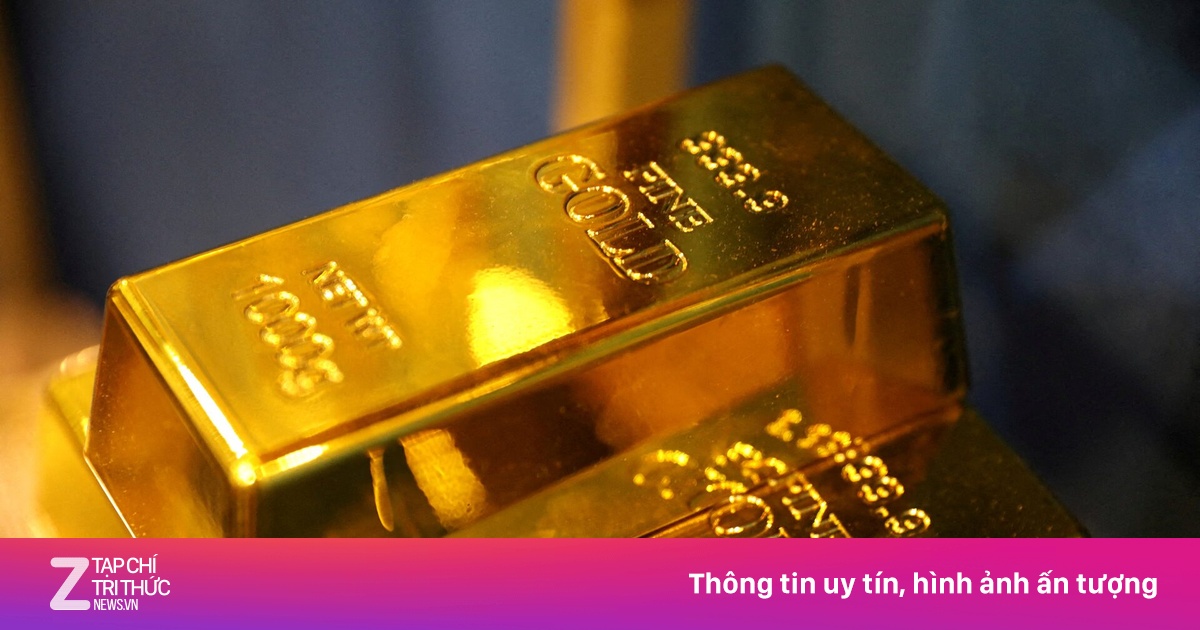 Giá vàng thế giới vừa có nhịp tăng gần 500 USD một ngày