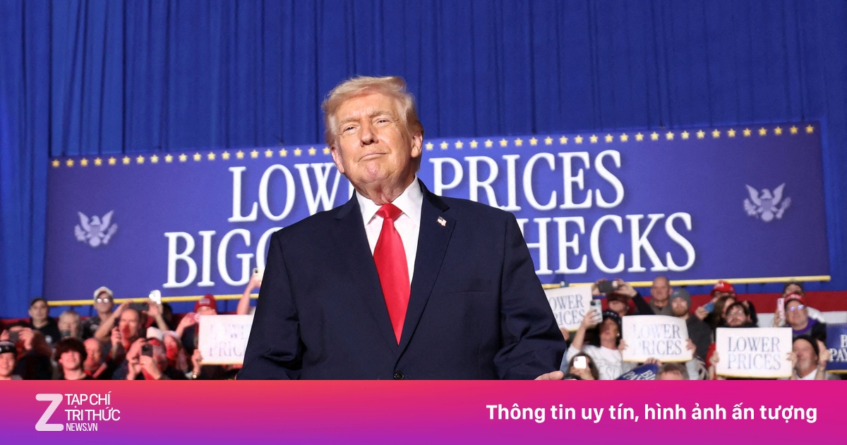Tuyên bố 'đánh bại' lạm phát của ông Trump đối mặt với thực tế trái ngược