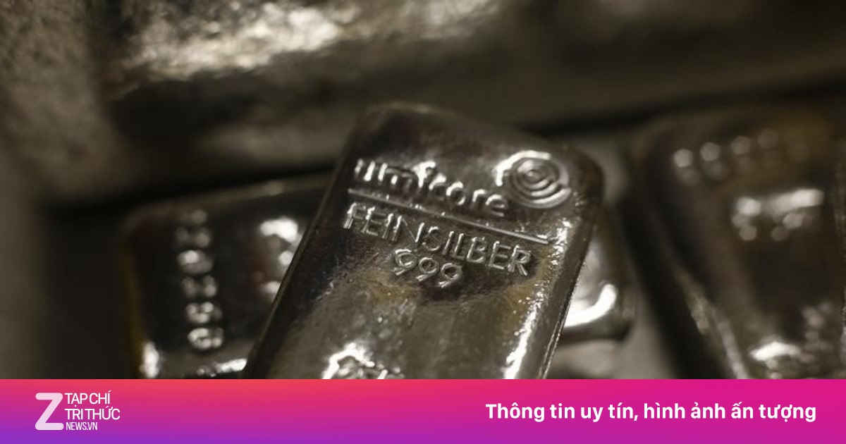 Giá bạc tăng cao nhất tháng 2