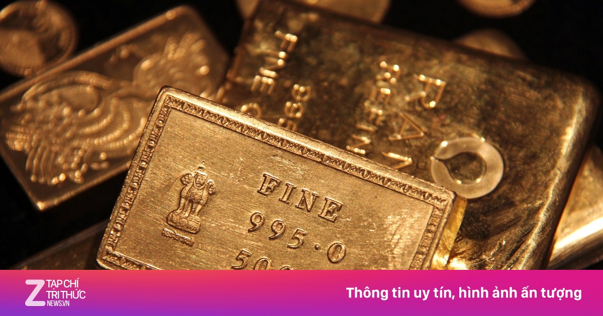 Giá vàng thế giới rớt thảm